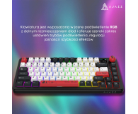 Ajazz AK820 MAX PLUS Avocado Switch Black Gray z ekranem - 1536374 - zdjęcie 12